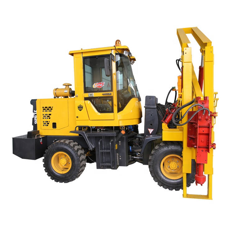 公路护栏打桩机