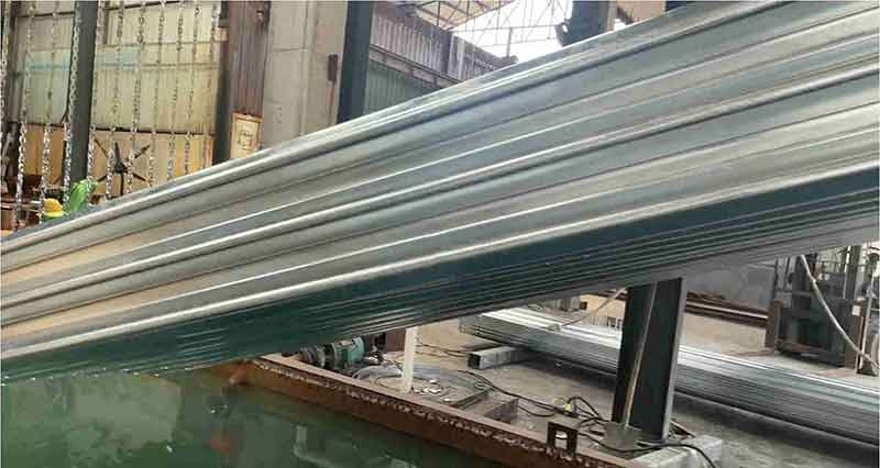Galvanized  W Beam